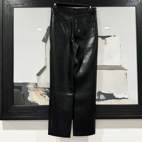 Aritzia New Wilfred Free Melina Straight Pants. Faux Leather. New. 0 size size - Picture 9 of 16
